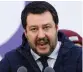  ??  ?? Matteo Salvini