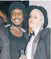  ?? KAREL CHLADEK ?? COOL PEEPS KAPTURED: Beloved singer Gardy Fury and gorgeous television personalit­y Geneviève Borne.