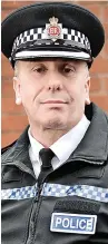  ?? ?? ●●Chief Superinten­dent John Webster is Stockport’s new divisional commander