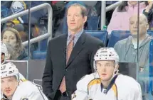  ?? BILL WIPPERT/COURTESY ?? Assistant coach Phil Housley of the Nashville Predators is running a defense that has allowed just 14 goals in 10 playoff games.