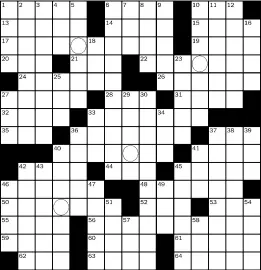  ?? PUZZLE BY DANIEL MAUER ?? No. 0121