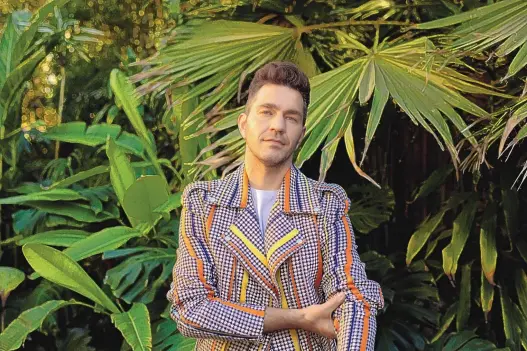  ?? COURTESY OF ALEX HARPER ?? Award-winning musician Andy Grammer brings his The Art of Joy tour to the Lensic Performing Arts Center in Santa Fe on Sunday, June 5.