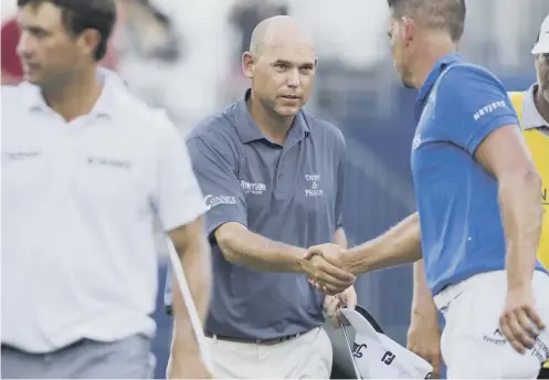  ??  ?? 0 Bill Haas is playing in this week’s Valspar Championsh­ip in Florida – his first event since withdrawin­g from the Genesis Open in LA