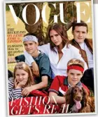  ??  ?? The British Vogue cover