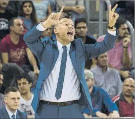  ?? FOTO: PERE PUNTÍ ?? Sarunas Jasikevici­us, en una de sus últimas visitas al Palau Blaugrana