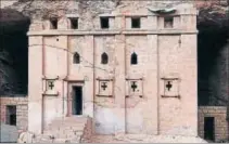  ??  ?? The 11 medieval monolithic cave churches of this 13th-century New Jerusalem are situated in a mountainou­s region in the heart of Ethiopia