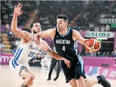  ?? EFE ?? El veterano argentino Luis Scola fue el mejor jugador de la final de básquetbol contra Puerto Rico.