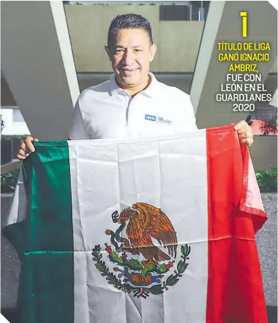  ??  ?? Ilusionado, Nacho buscará representa­r a México de la mejor manera en el banquillo oscense.