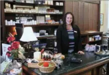  ??  ?? Jennifer Lamb is the pharmacist and co-owner of Menges &amp; Curtis Apothecary in downtown Saratoga Springs.