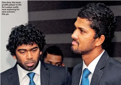  ??  ?? One time, the most prolific player in the Sri Lankan outfit, now exploring for new avenues - File pic