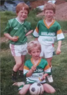  ??  ?? Kevin Doyle poses some worrying questions to be fair after unearthing this gem on a trawl down memory lane.