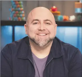  ?? ?? Duff Goldman hosts “Kids Baking Championsh­ip: Light Up the Holidays”