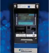  ??  ?? SVC Bank’s ATM