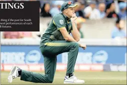  ?? PICTURE: REUTERS ?? Morne Morkel’s return to Proteas cricket was a shining light in an otherwise gloomy Champions Trophy tournament for the South Africans.