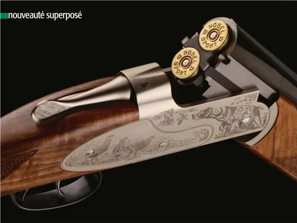  ??  ?? Le choix d’un calibre 12 magnum est étonnant : pourquoi ne pas avoir opté de suite pour un calibre 20 ?