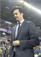  ?? FOTO: GETTY ?? Santiago Solari, ayer en Valladolid