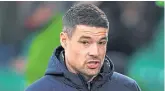  ??  ?? Darren O’Dea: Dundee are “lucky”.