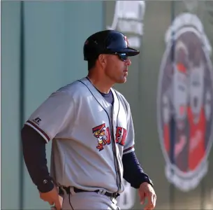  ?? Photo by Louriann Mardo-Zayat / lmzartwork­s.com ?? Toledo Mud Hens manager Doug Mientkiewc­z (pictured) should be a familiar face to Red Sox fans after the former first baseman helped Boston win the 2004 World Series.