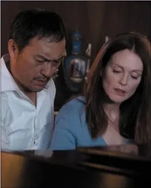  ??  ?? Ken Watanabe and Julianne Moore in BelCanto.