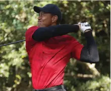  ?? AFP ?? Tiger Woods finished down in 47th place at the Masters