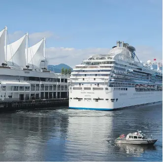  ?? AARON SAUNDERS ?? Cruise ships are coming back to Vancouver this spring — and the time to book is now.