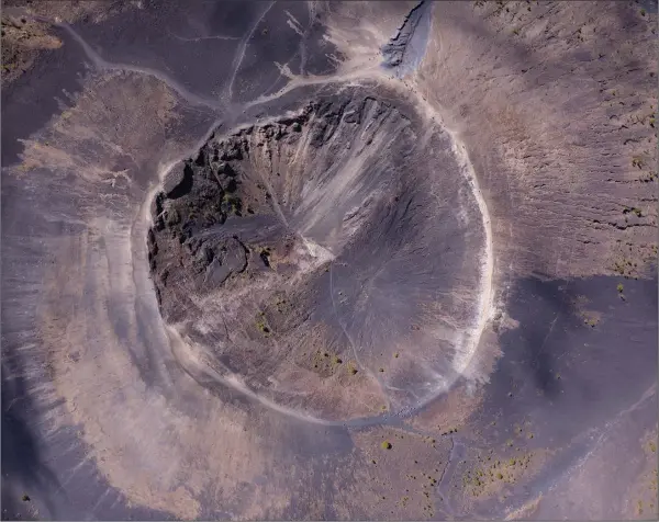  ?? (AP/Fernanda Pesce) ?? A view of the Paricutin volcano crater is seen Feb. 22 in Mexico.