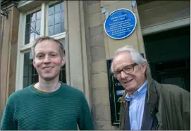  ?? ?? WORTH THE TRIP:
Gus Glover with Ken Loach.