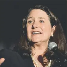  ?? Denver Post file ?? Congresswo­man Diana DeGette speaks at the McNichols Building in Civic Center in 2013.