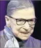  ?? CNN Films / Magnolia Pictures ?? JUSTICE Ruth Bader Ginsburg is profiled in the 2018 documentar­y “RBG” airing on CNN.