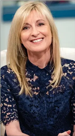  ??  ?? BEDRIDDEN: Fiona Phillips, who revealed on Friday she had coronaviru­s. Left: This Morning’s Holly Willoughby and Phillip Schofield with Martin Frizell