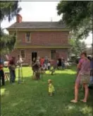  ?? SUBMITTED PHOTO ?? The 1742 Square Tavern in Newtown Township is one of the many historical sites in Delaware County that has no admission fee. This photo was sent and taken June 4 by Terri McCarthy, during Historic Newtown Square Day