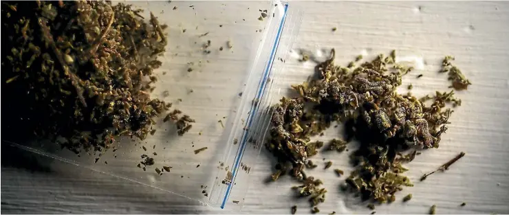  ?? CHRIS SKELTON/STUFF ?? Synthetic cannabis has claimed at least 20 lives in New Zealand.