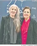  ?? ÁLVARO CABRERA (EFE) ?? Carmen Linares y María Pagés.
