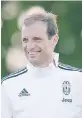  ??  ?? Allegri, 48 anni