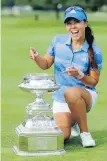  ??  ?? Danielle Kang posted four rounds in the 60s to capture the Women’s PGA Championsh­ip at Olympia Fields Country Club.