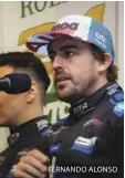  ??  ?? FERNANDO ALONSO