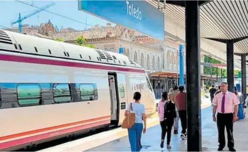  ?? // RENFE ?? La Estación del AVE de Toledo, una ciudad que recibe tres millones de de visitantes al año