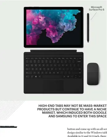  ??  ?? Microsoft Surface Pro 6