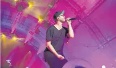  ?? ARCHIVFOTO: ANDY HEINRICH ?? Mark Forster bei einem Live-Auftritt.