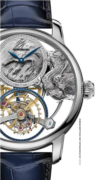  ?? Montblanc Star Legacy Suspended Exo Tourbillon Skeleton The Ascent ??