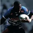  ?? | BackpagePi­x ?? HACJIVAH Dayimani, seen here carrying the ball against Edinburgh, may have a bigger role to play at the breakdowns in the absence of Deon Fourie against Zebre on Saturday.