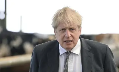  ??  ?? Earlier this month Boris Johnson said he was “hopeful” about restarting internatio­nal travel on 17 May. Photograph: Paul Ellis/AP