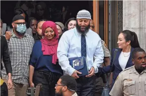 ?? JERRY JACKSON/THE BALTIMORE SUN VIA AP, FILE ?? A judge ordered the release of Adnan Syed on Tuesday after overturnin­g his conviction for a 1999 murder that was chronicled in the hit podcast “Serial.”