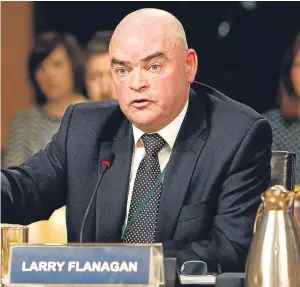  ?? Picture: PA. ?? EIS general secretary Larry Flanagan called for action.
