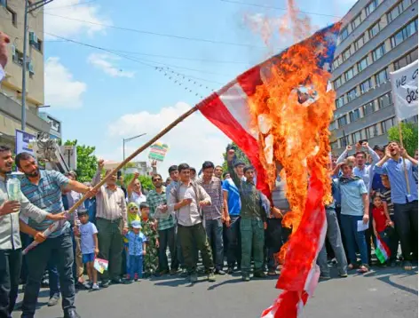  ?? "SOBHAN FARAJVAN/NURPHOTO# ?? Depuis l’assasinat du général Qassem Soleimani, le risque d’une cyberattaq­ue d’envergure menée par les Iraniens est prise très au sérieux par les services de sécurité intérieure des États-Unis.