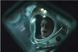  ?? Bild: Francois Duhamel ?? I ”Ad astra” spelar Brad Pitt en astronaut som ger sig ut i rymden för att söka efter sin försvunne far.