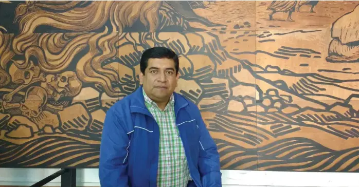  ?? TEODORO SANTOS ?? Alejandro Moreno Ramos, director de la Escuela de Música del Estado de Hidalgo.