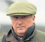  ??  ?? Paul Nicholls: Could have a big weekend at Musselburg­h.