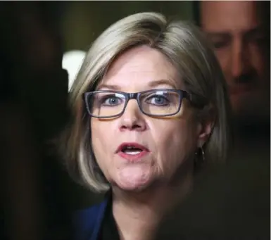  ?? ANDREW FRANCIS WALLACE/TORONTO STAR FILE PHOTO ?? Ontario NDP leader Andrea Horwath writes that her plan to lower hydro bills “fixes the system for the long-term by returning Hydro One to public hands — because owning it is a win-win that will deliver lower bills, permanentl­y.”