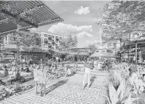  ?? Courtesy Lake|flato Architects ?? The project will include parking, public art and green space with connection­s to the Mission Reach section of the River Walk.